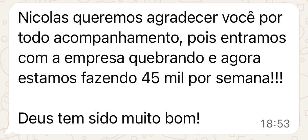 45 mil por semana