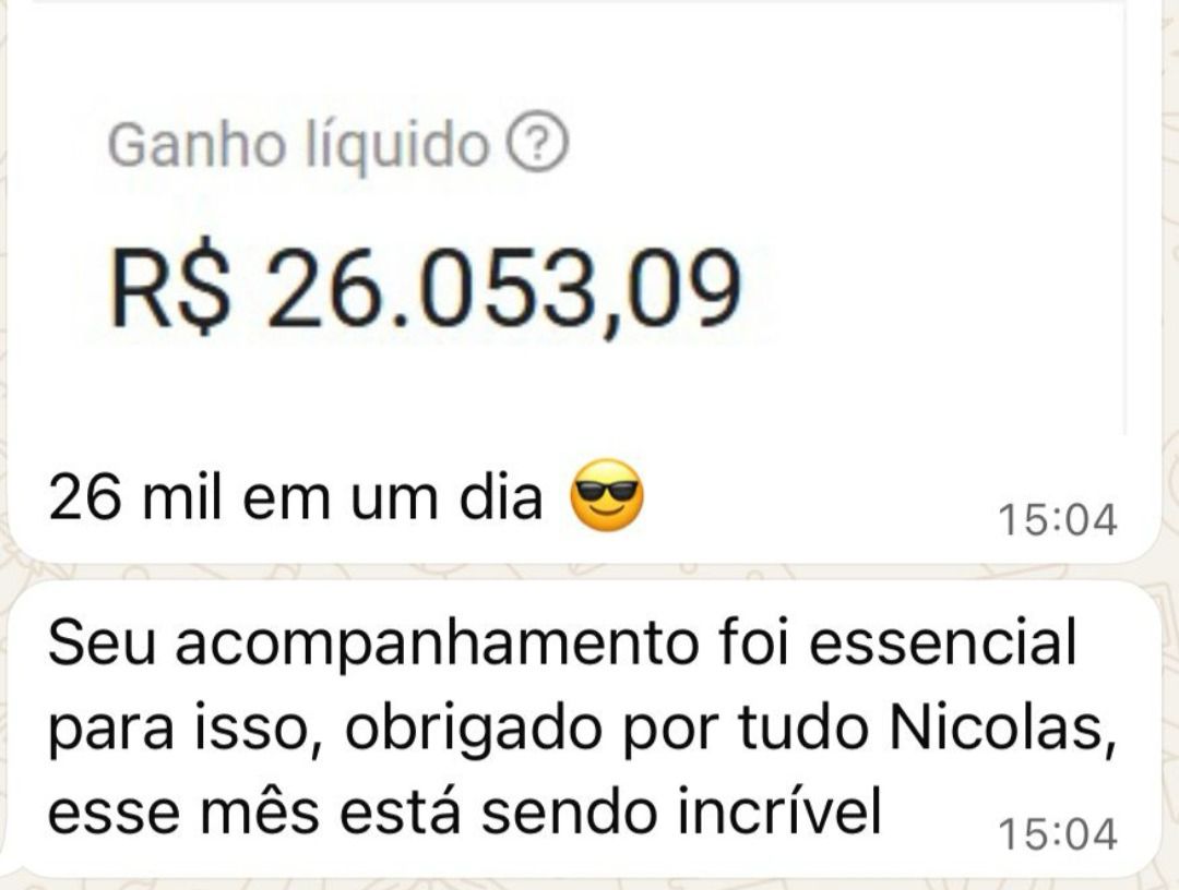 R$ 26.053,09 em um dia